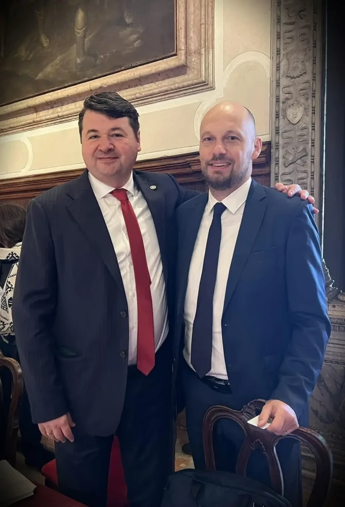 Председник Уставног суда и Saša Zagorc, заменик члана Венецијанске комисије из Словеније